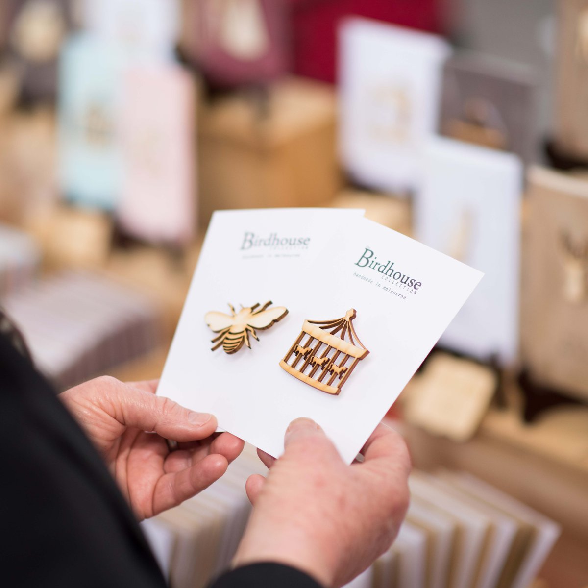 TOMORROW: Pick up a unique, handmade #gift from our Saturday #ChristmasMarket, 10am - 4pm. #melbournemarkets #craftmarket