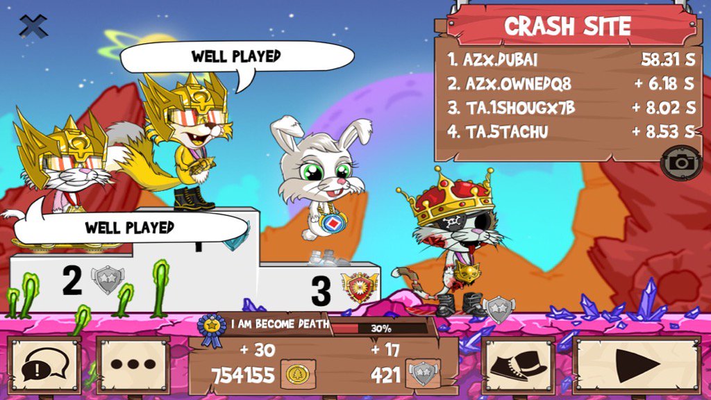 Q8OWNED's tweet photo. I just played a golden fox! #funrun2 #DuBai #1SHOUGX7B #5tachu https://t.co/qTzMCLHEGc