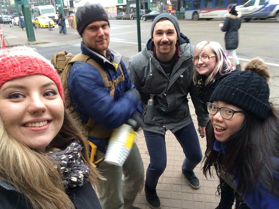 YEGkindnessacts's tweet photo. Meet the nursing student team behind this idea that braced the cold today to spread kindness #YEGkindness https://t.co/KriuggTLlu