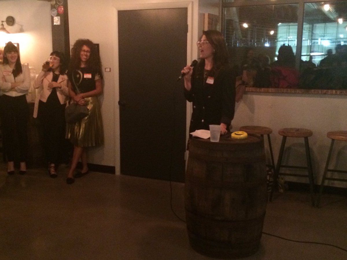 Our host, @xtinatkacik, is kicking things off.