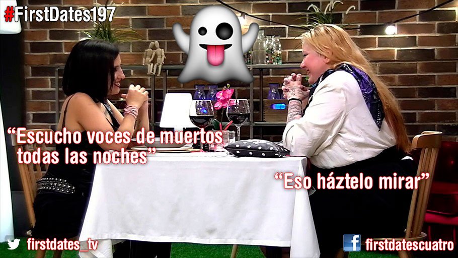 firstdates_tv's tweet photo. Pros y/o contras de vivir junto a un tanatorio según Eva #FirstDates197 https://t.co/YOnl3ZBUdt https://t.co/9HwFLMkxk8