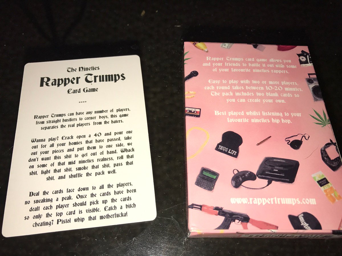 StevieJno's tweet photo. This game tho!!! #rappertrumps #90shiphop (@ The Fighting Zamirs in Brooklyn, NY) https://t.co/VF9aicEaUm https://t.co/fYOveKvJA0