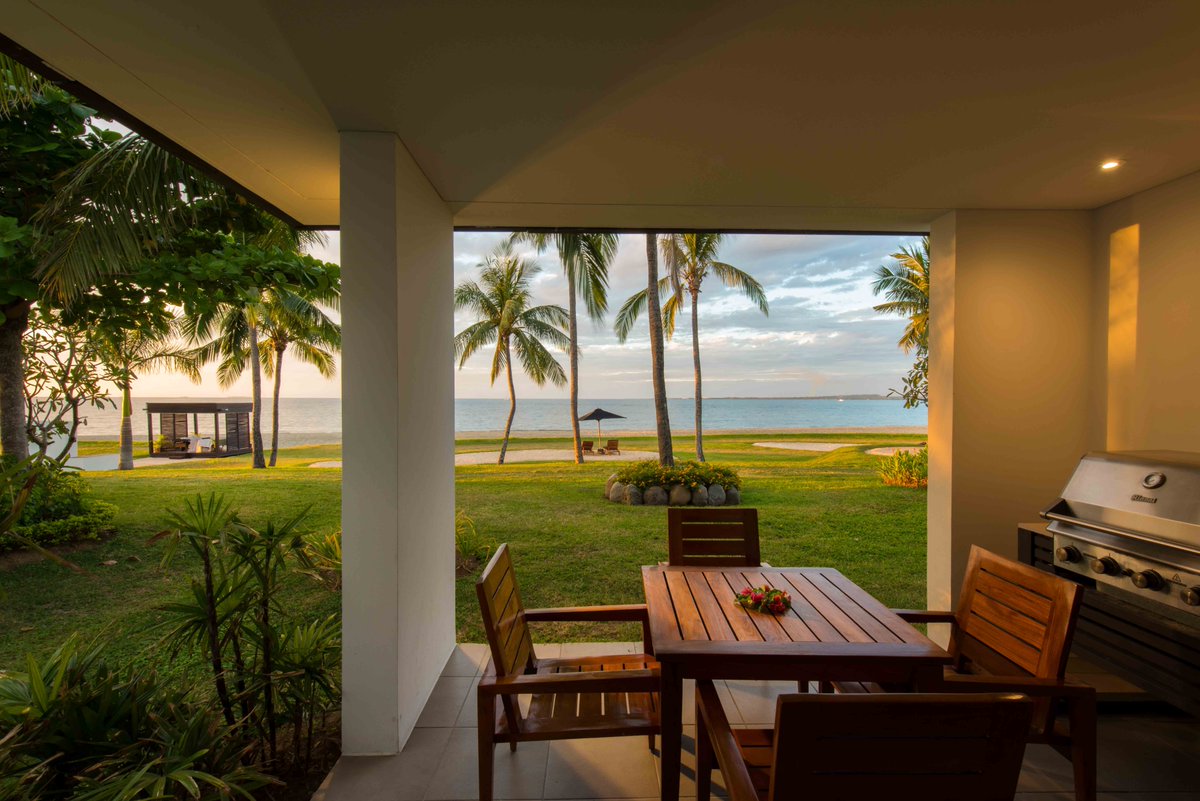 HiltonFiji's tweet photo. Fire up the BBQ, invite your friends around &amp; enjoy the shimmering sunset from your private patio at #hiltonfiji https://t.co/cqChtMYiSm