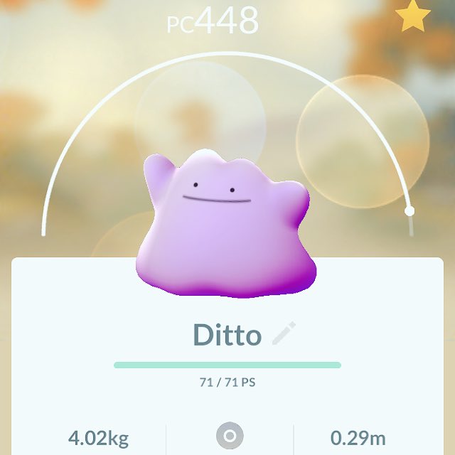 Por fin que felicidad 😁 #Ditto 🔴 #Pokemon #PokemonGo #PokemonGoMexico #PokemonGoMorelia @PokemonGo_Mex <a href="/PokemonGoMexico/">Pokemon Go Mexico</a> <a href="/Pokemon_CDMX/">PokémonGoCDMX</a>