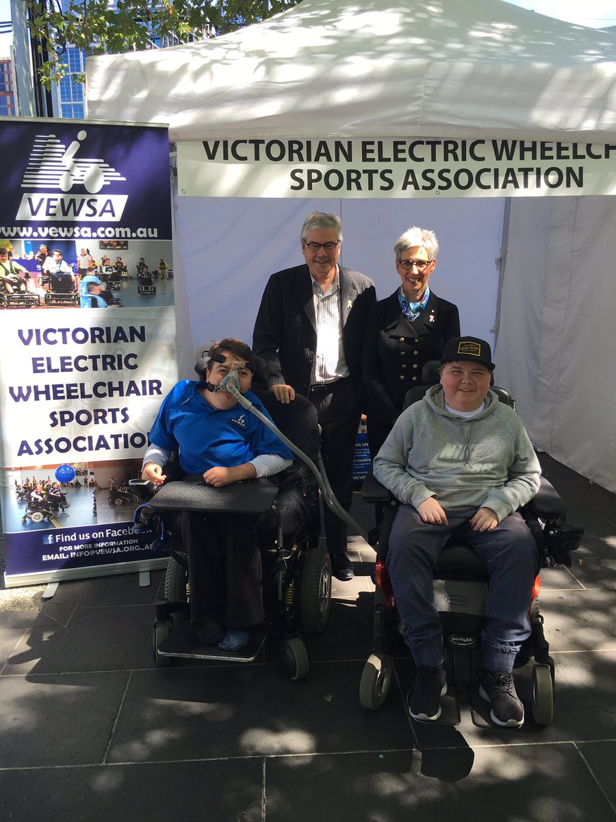 VicGovernor's tweet photo. Celebrating active lifestyles for people of all abilities at the @disabilitysprt Festival at Crown Riverwalk today https://t.co/p5utT4bVtH