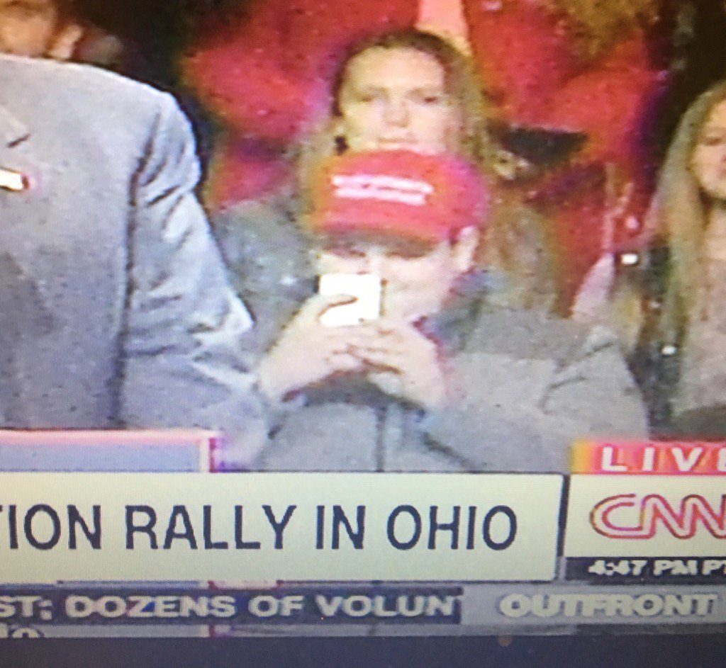 CodeWhiteTO's tweet image. this guy though! but really! @realDonaldTrump #OhioState