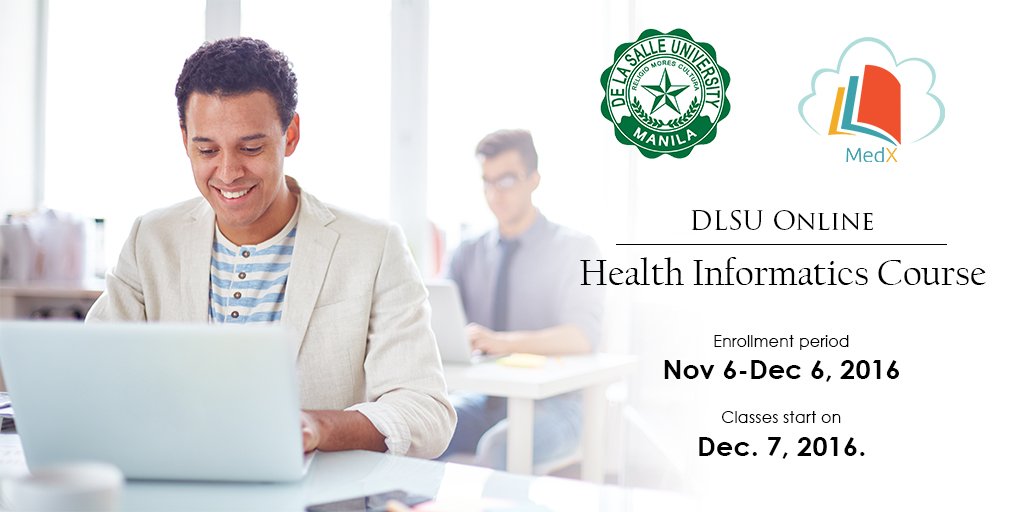 MedXPH's tweet photo. Only a few days left to enroll! Interested to build your #HealthIT foundations? Learn anywhere, anytime now. Visit  https://t.co/hFQ0smlx8G. https://t.co/dA6TTWQAnB