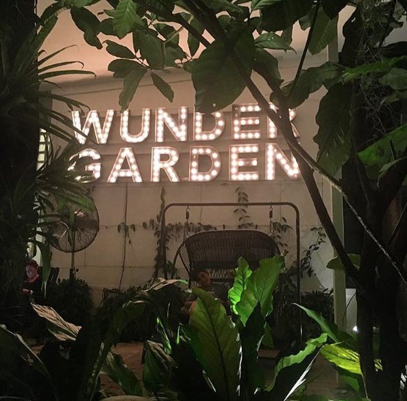 palmshotelmiami's tweet photo. After a long day of busy Baseling, escape to the Wunder Garden at #Circa39! Try our unique, inspired craft cocktails at WunderBar! #artbasel https://t.co/eiE7yCBKGv