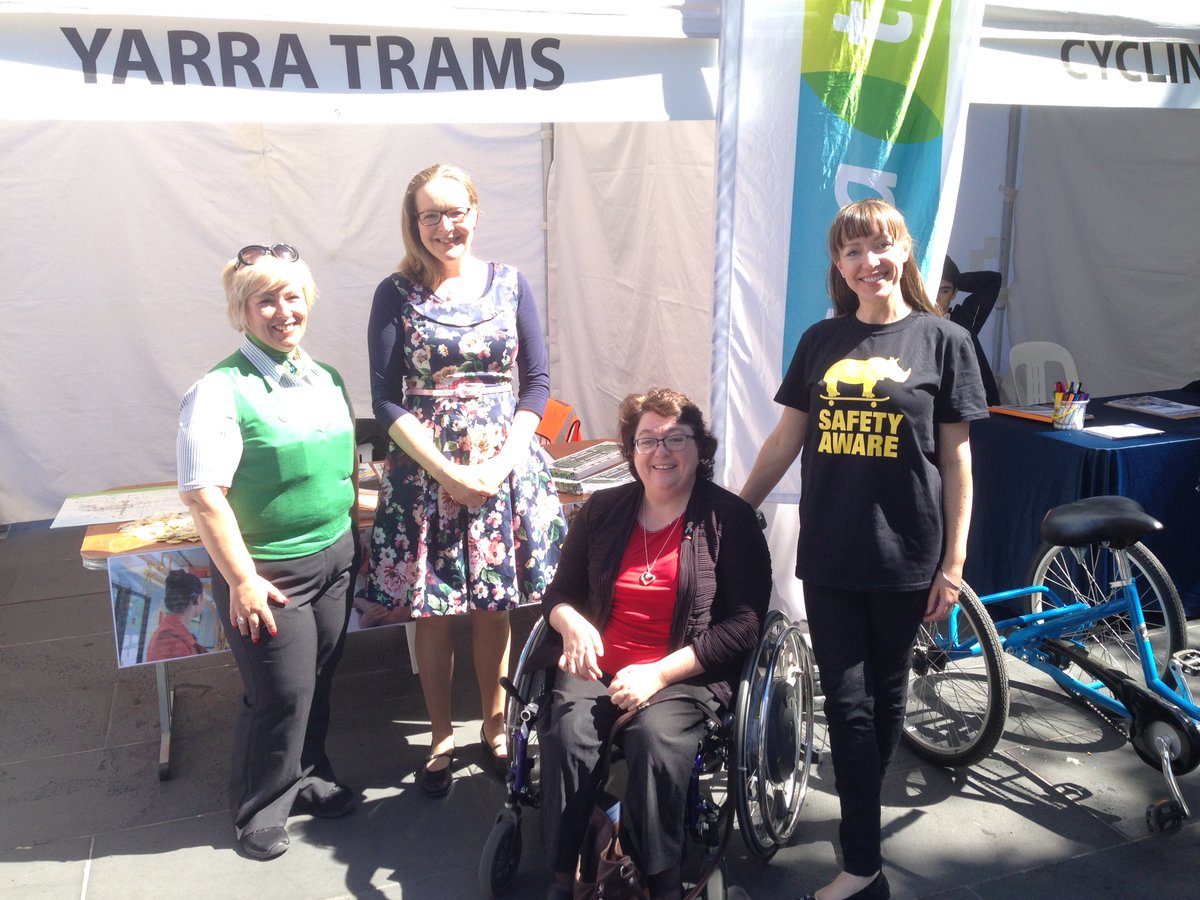 yarratrams's tweet photo. Come and see us @disabilitysprt Festival today! We're at stand 21. Crown Riverwalk, Southbank. More: https://t.co/5kRsWAE0ND #DSRF2016 https://t.co/sn0VMQQNcJ