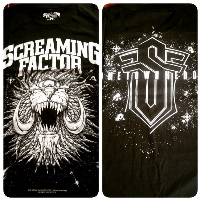 ready stock ts @screamingfactor IDR 135.000 size M,L,XL