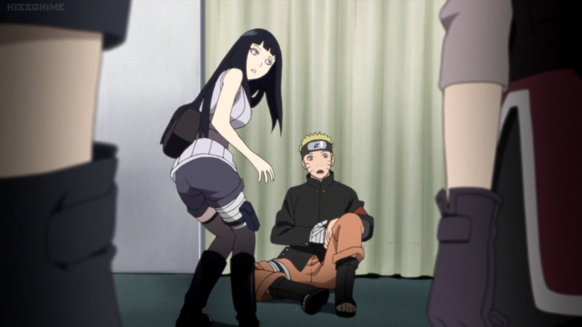 I can't believe I screen shotted every moment Naruto and Hinata were s...