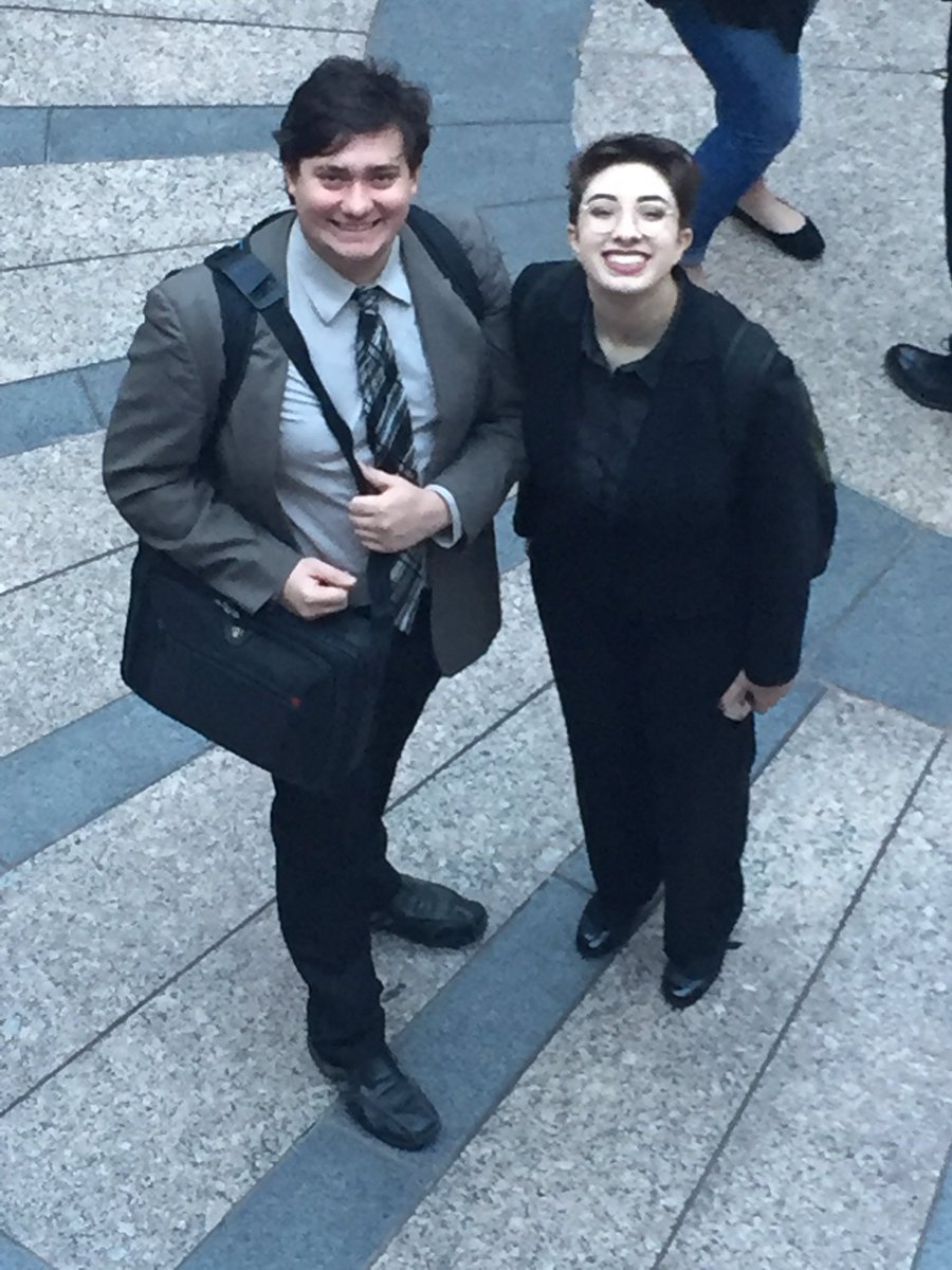 LehmanDebate's tweet photo. Maddie and Aidan swearing in at Capital Congress before debating in committee rooms used by actual Texas representatives! https://t.co/1FFXCetuXN