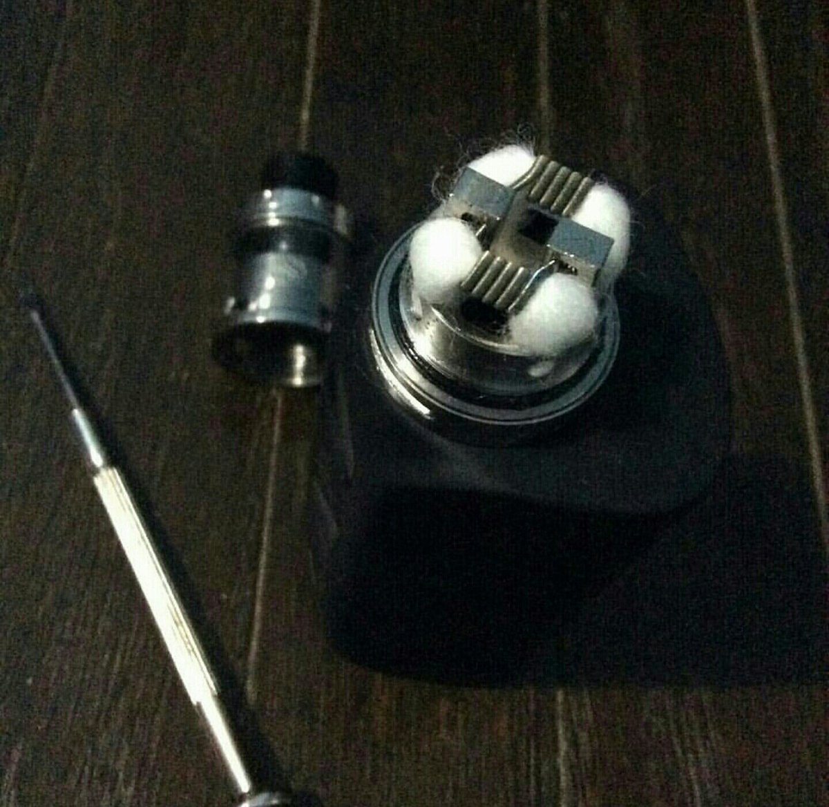 torrymonata's tweet photo. Fresh build #vapeporn #vapelife https://t.co/F99QIf5z7P