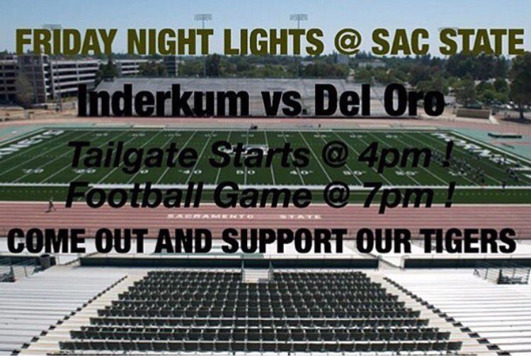 Tigers! Come out &amp; support our boys!