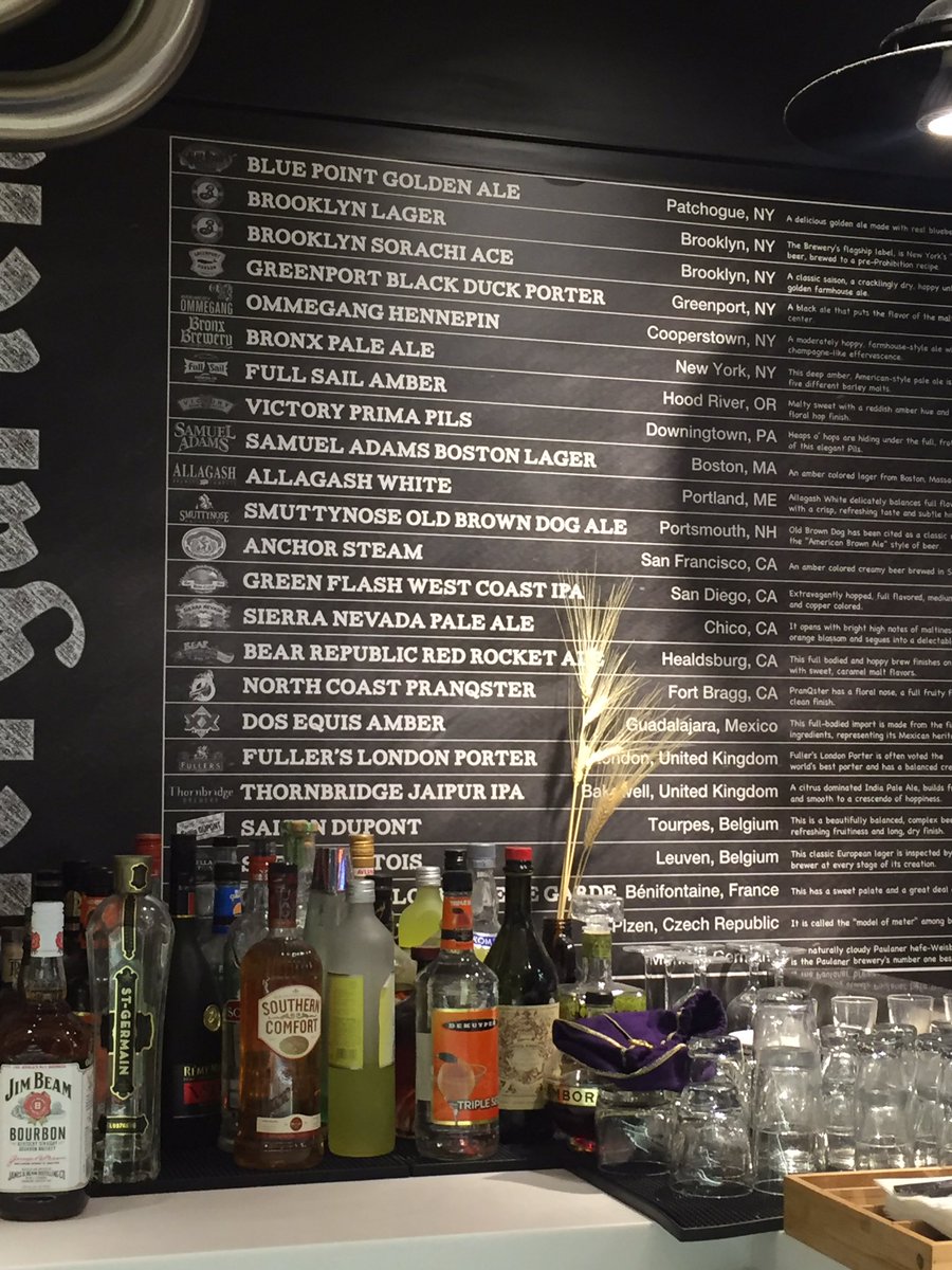 Always good to see #Maine #CraftBeer on tap everywhere we go! <a href="/AllagashBrewing/">Allagash Brewing Co</a>