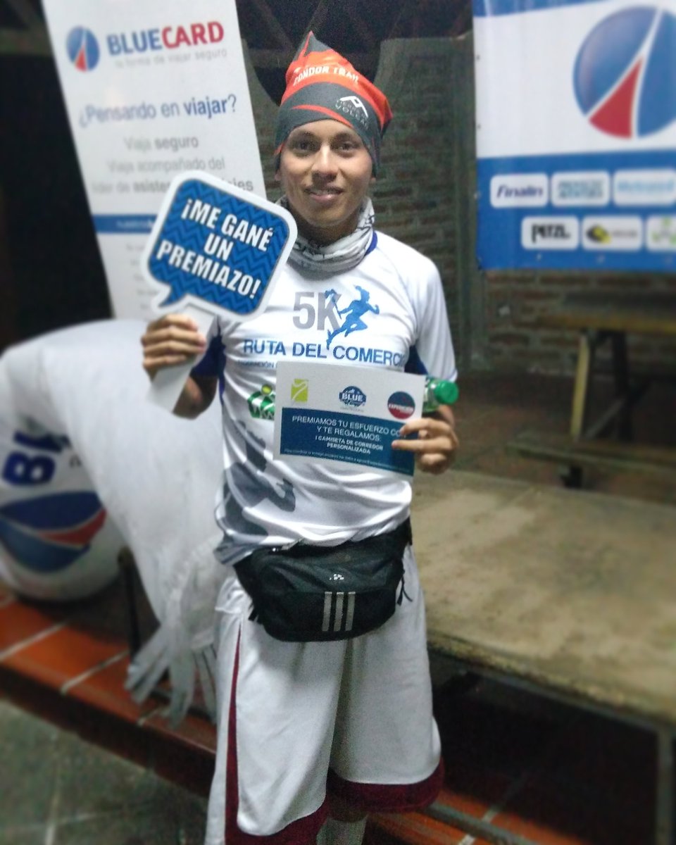 Andy52819430's tweet photo. Uno de los ganadores #bluetrail #trail #running https://t.co/oCXBnhCE3e