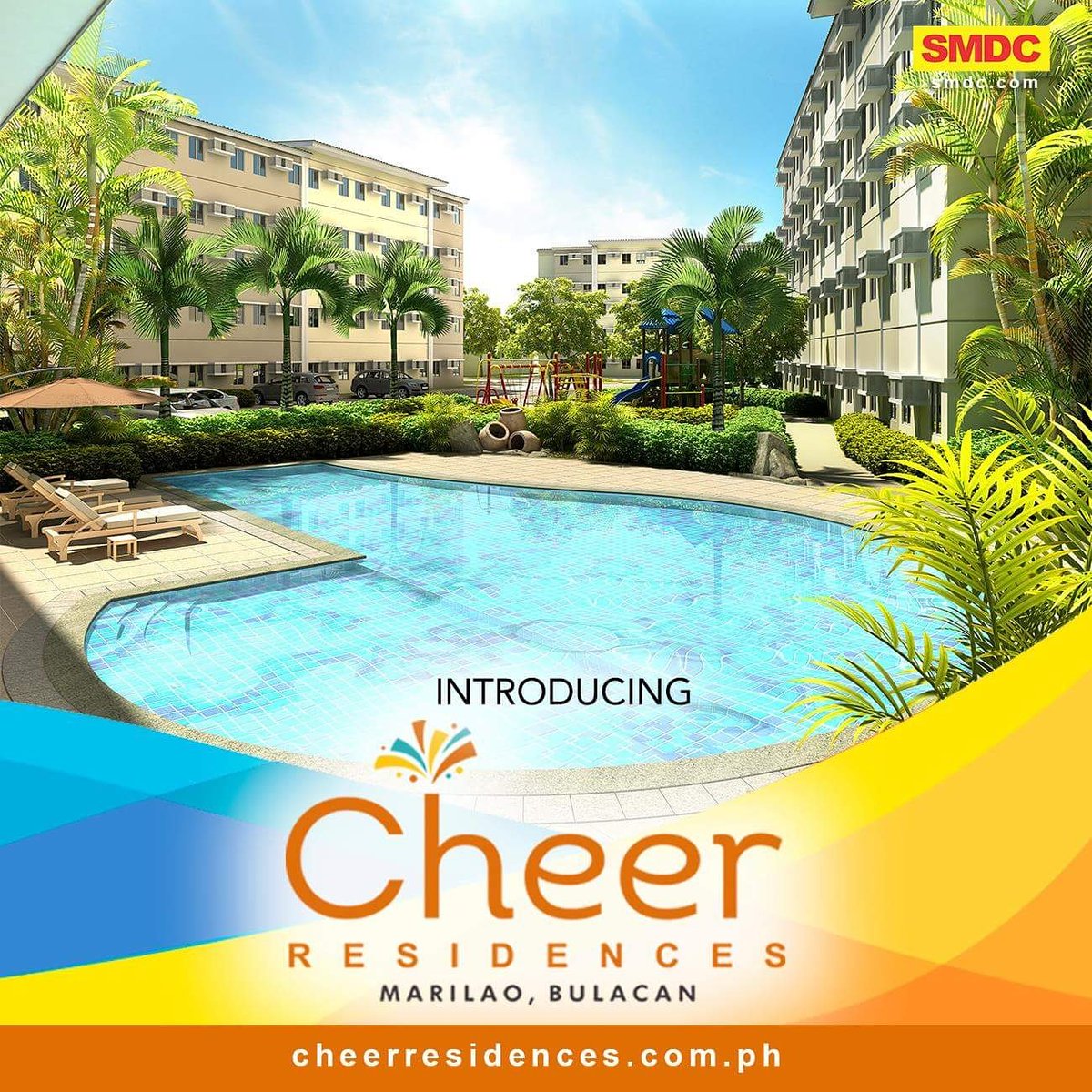 TheOfficialSMDC's tweet photo. Let's celebrate the good life with SMDC's latest project, Cheer Residences! #CheerResidences https://t.co/tXgI3lFzcU