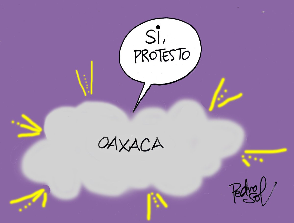 ADNOpinion's tweet photo. ¡Sí, protesto! 

(cartón de @PedroSolT) https://t.co/wPo7kMKCP7