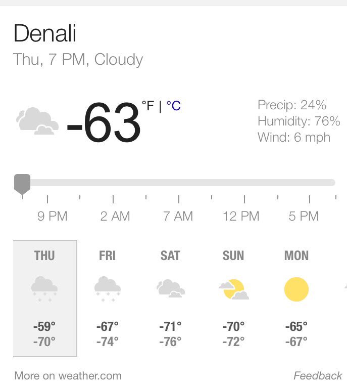 JoeHight's tweet image. And to think, I was there with @NHight a few months ago. #Denali #reallycold #Brrrr