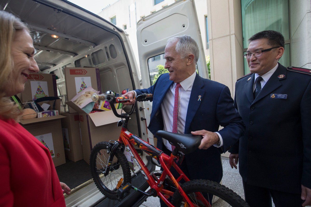 TurnbullMalcolm's tweet photo. The Kmart Wishing Tree Appeal is a great partnership bringing gifts to thousands of kids who would not otherwise receive #thatgivingfeeling https://t.co/2GKJz4HrOX