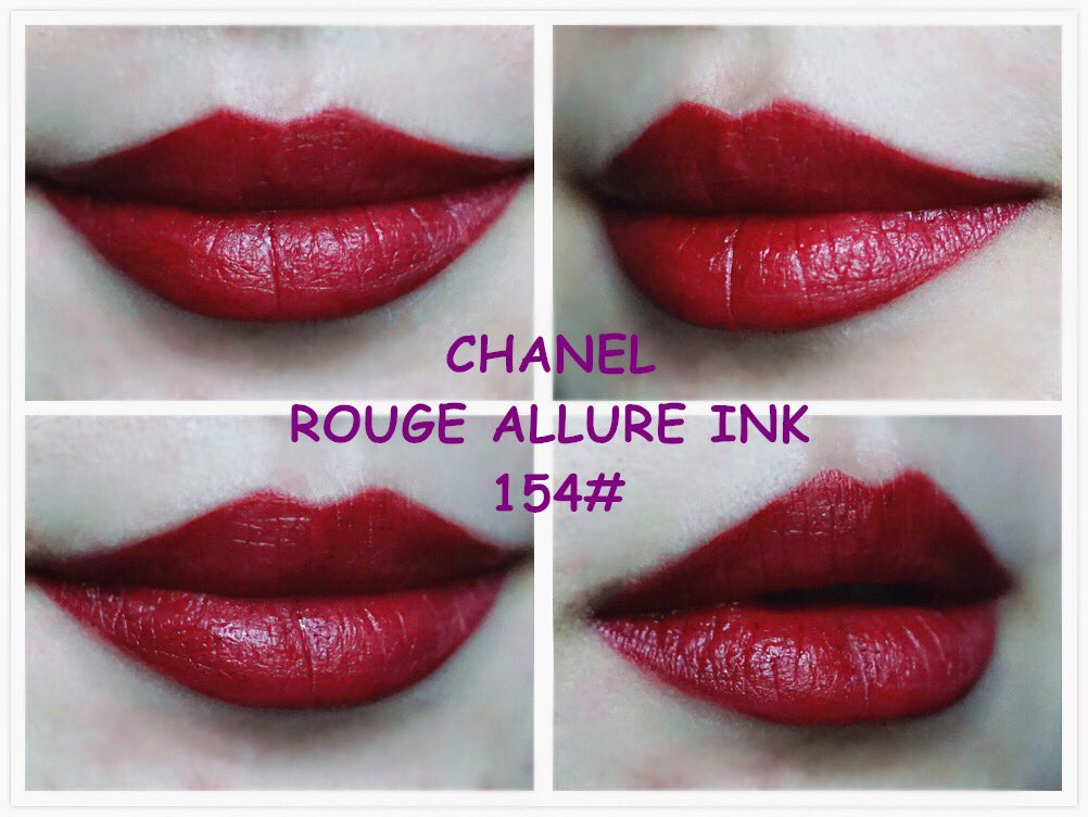 Moore on X: chanel rouge allure ink 150，154. @CHANEL