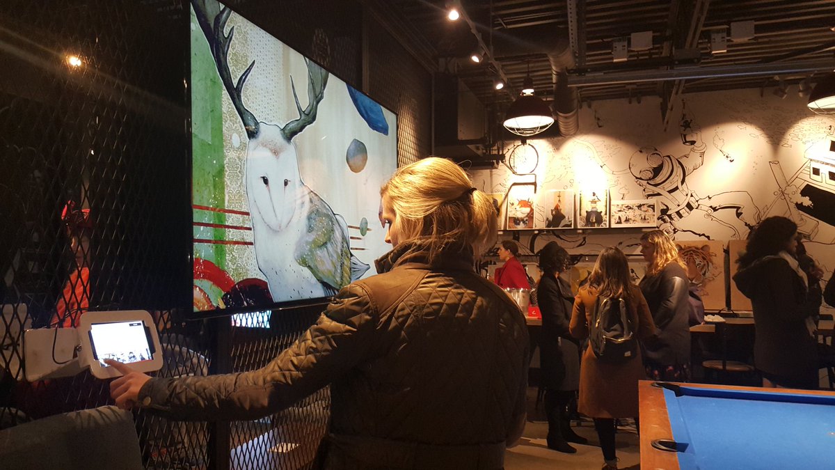 BeDaylighted's tweet photo. She can't get enough of Joshua's pieces. #art #bedaylighted https://t.co/2oXhP5IZ8m
