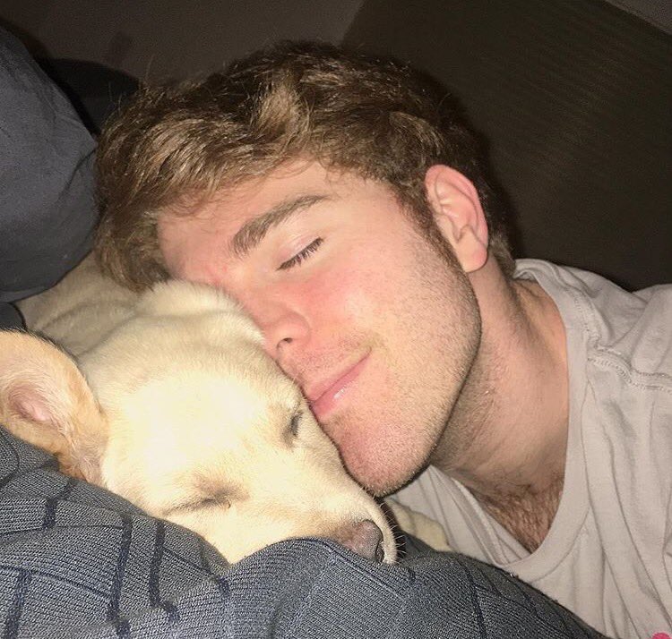 trashkingFL's tweet image. sleepy pup!