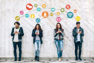TALKABOUT__'s tweet photo. I walk around daily &amp; see people standing next to each other and communicating through their phones rather than having a real conversation. https://t.co/hPGlZOZf9H