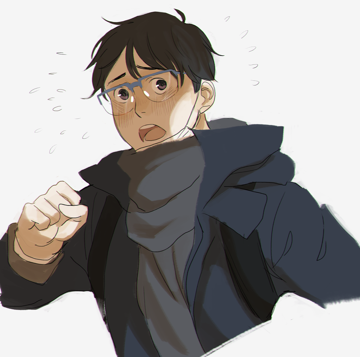 emcorm's tweet image. yuuri and victor running towards each other warmed my heart......