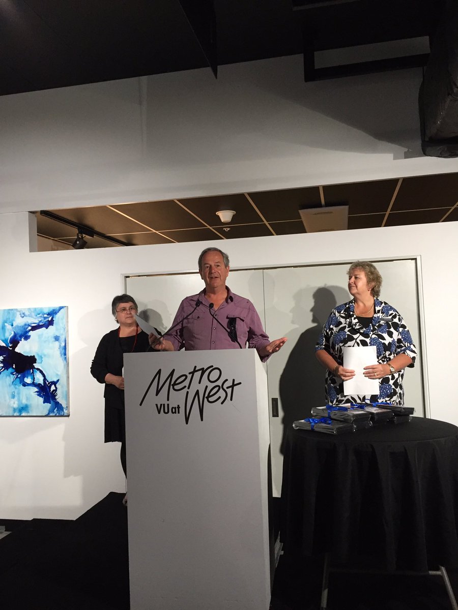 VU_Advancement's tweet photo. Congratulations #vualumni Nick Olliff for winning the #connect16 #art prize #vu100 https://t.co/Ar4IsET3n5