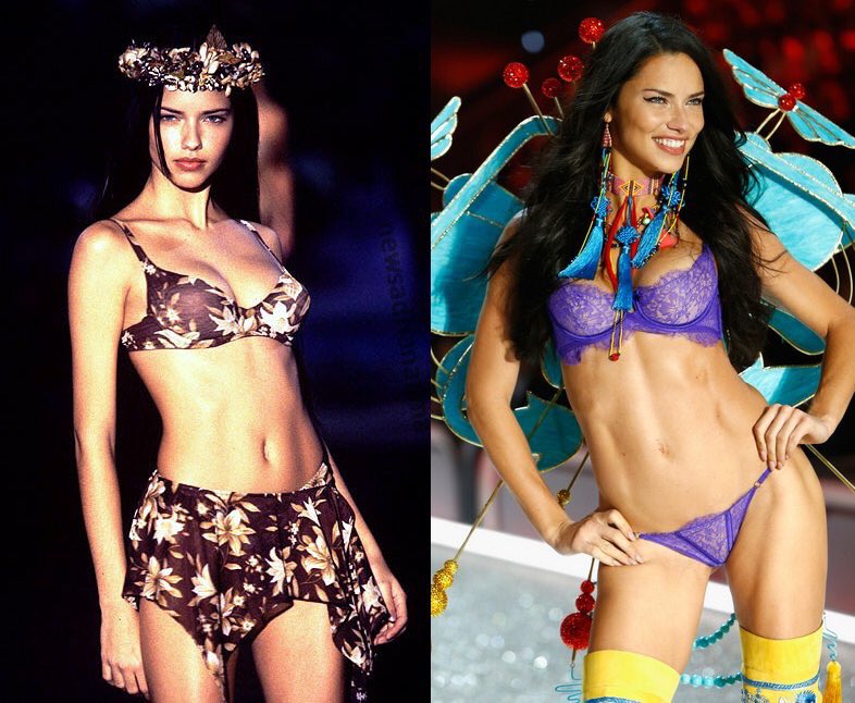 Woah, <a href="/AdrianaLima/">Adriana Lima</a> 1999 - 2016 #VSFashionShow !! She's stunning!!