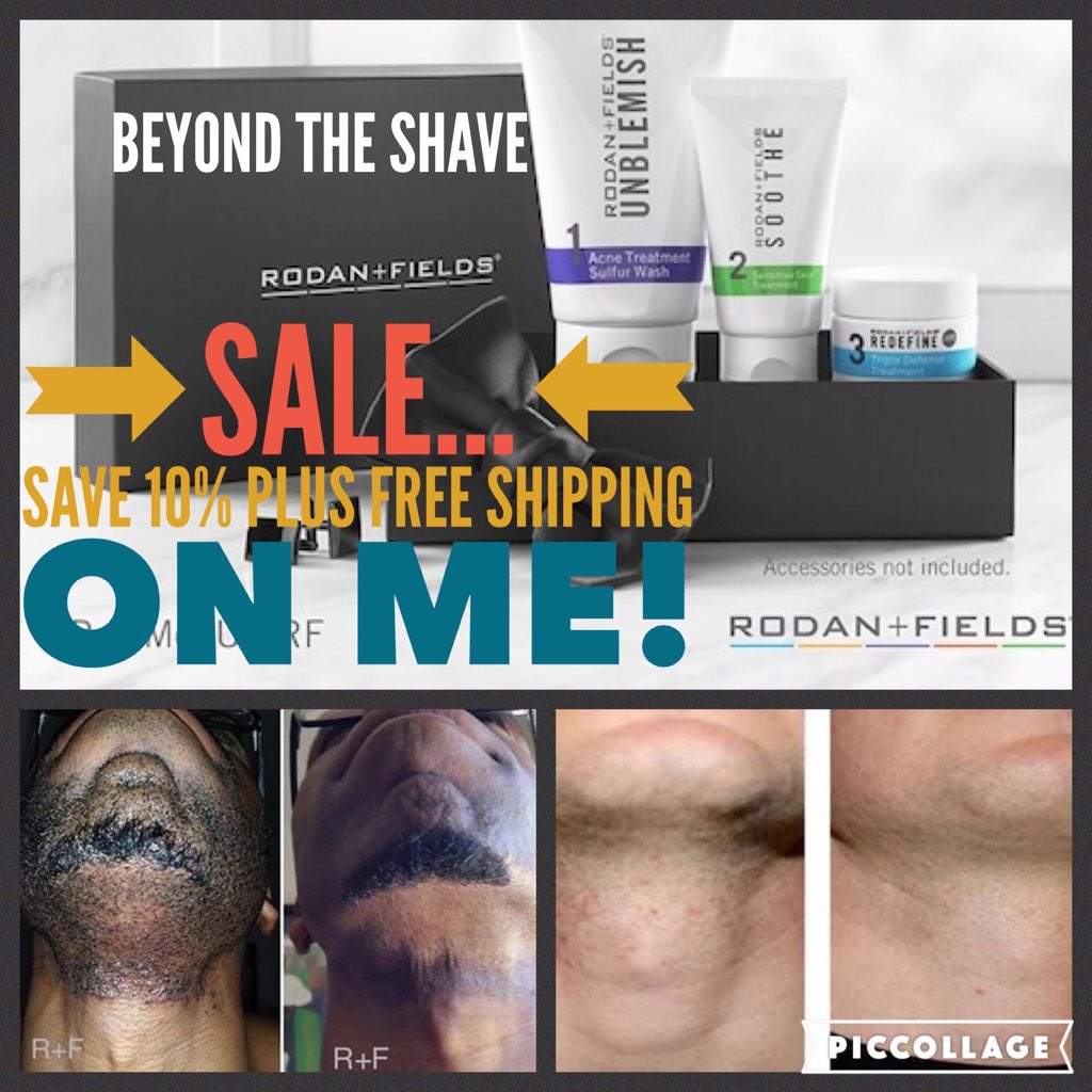 SeiversJ's tweet photo. @Iitdick thanks for the follow. #rodanandfields #realmenuserf #beyondtheshave always looking for #powerpartners https://t.co/KQ3Yhl5VmE