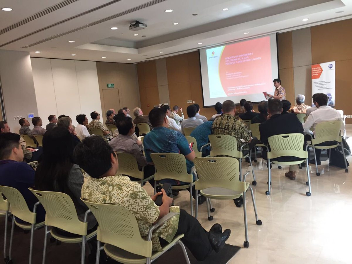 Stu_BroadleyEIC's tweet photo. Excellent speakers from @SKKMigas @PTPERTAMINA @SakaEnergi @PremierOilplc on O&amp;G opportunities in Indonesia for @TheEICEnergy members https://t.co/T0Dbsa0B4q