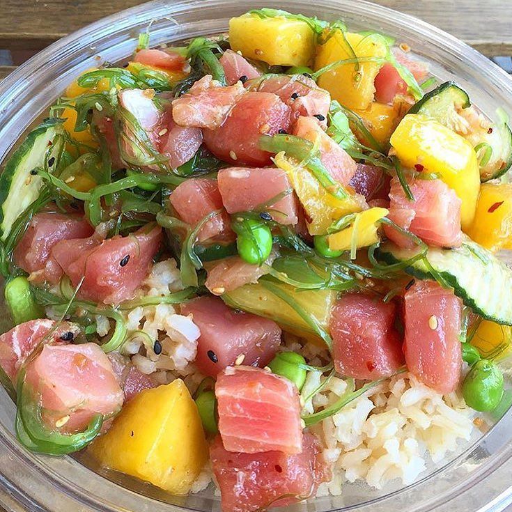 ThePokeShack_'s tweet photo. #poke @ #thepokeshack . GET IN MY BELLY. 🍣🍣 #thePokeShack || 📷:@lokarsten https://t.co/lZV54e5DVE