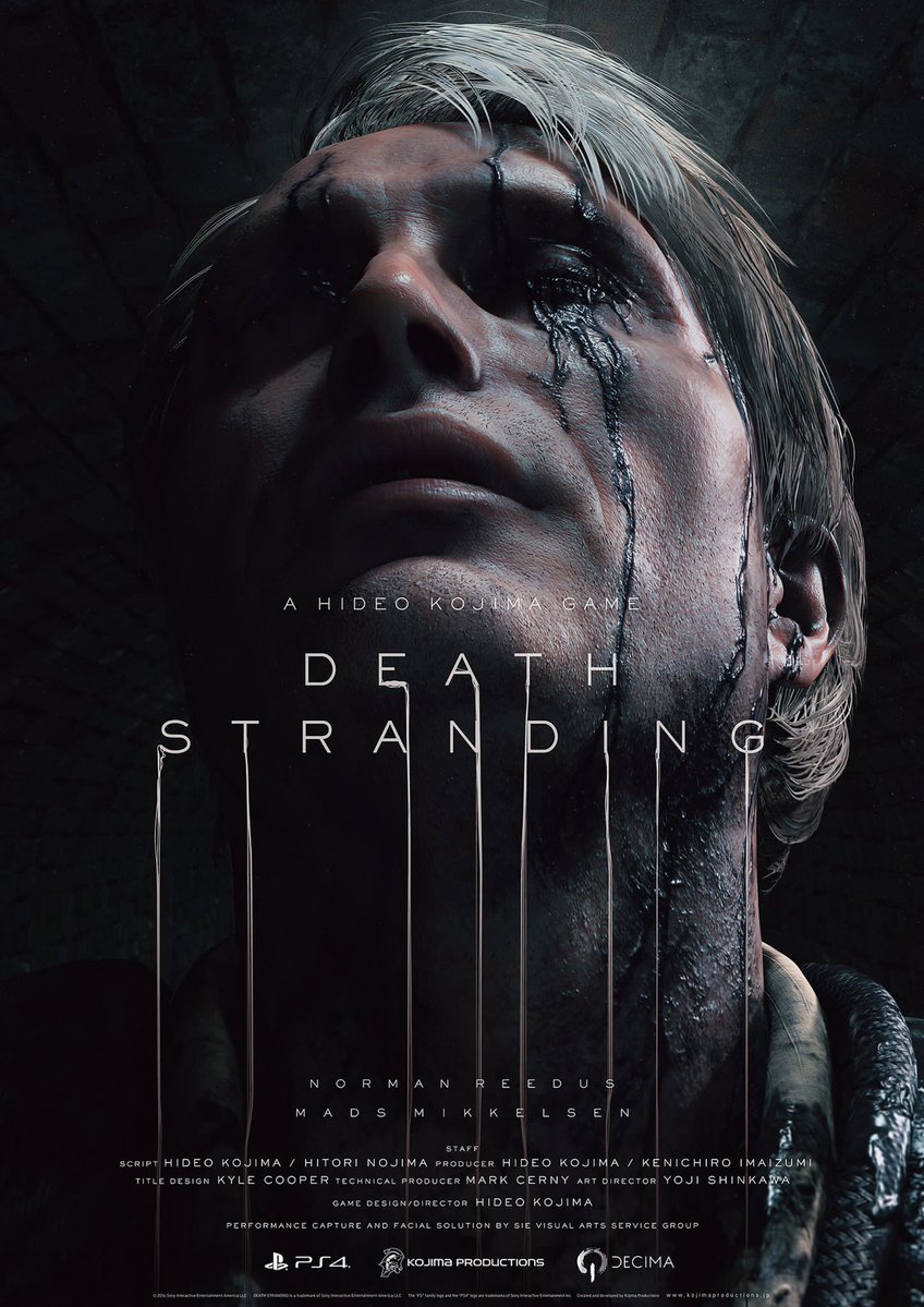 MadsSource's tweet image. First trailer and poster for #DeathStranding ! #MadsMikkelsen #GuillermoDelToro #HideoKojima youtube.com/watch?v=IwtHTF…