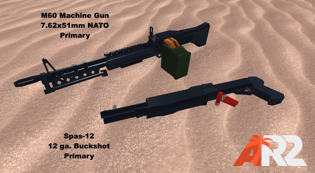 Gus Dubetz On Twitter New Apoc 2 Firearms And Vehicle - roblox apocalypse rising all guns