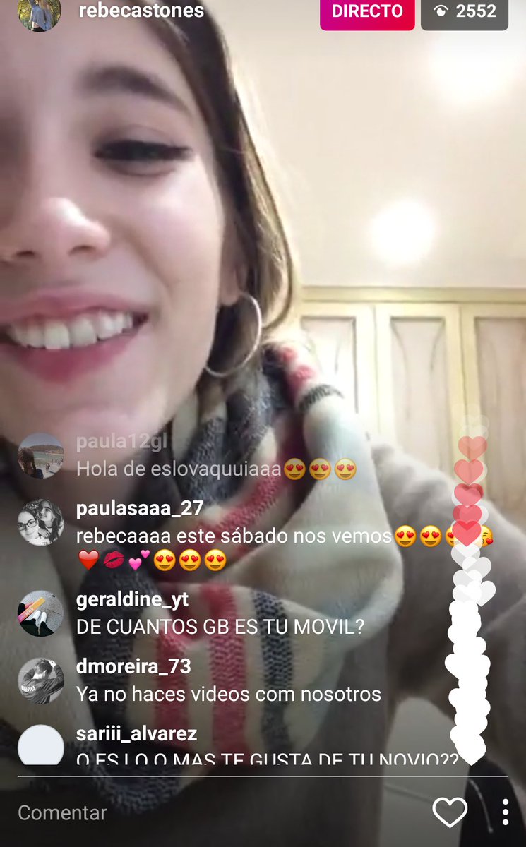 CFRebecaElche's tweet photo. Haz pronto más directos como el de ayer!! Me encanta @RebecaStones 💞😍 https://t.co/hJ5j53IoyG