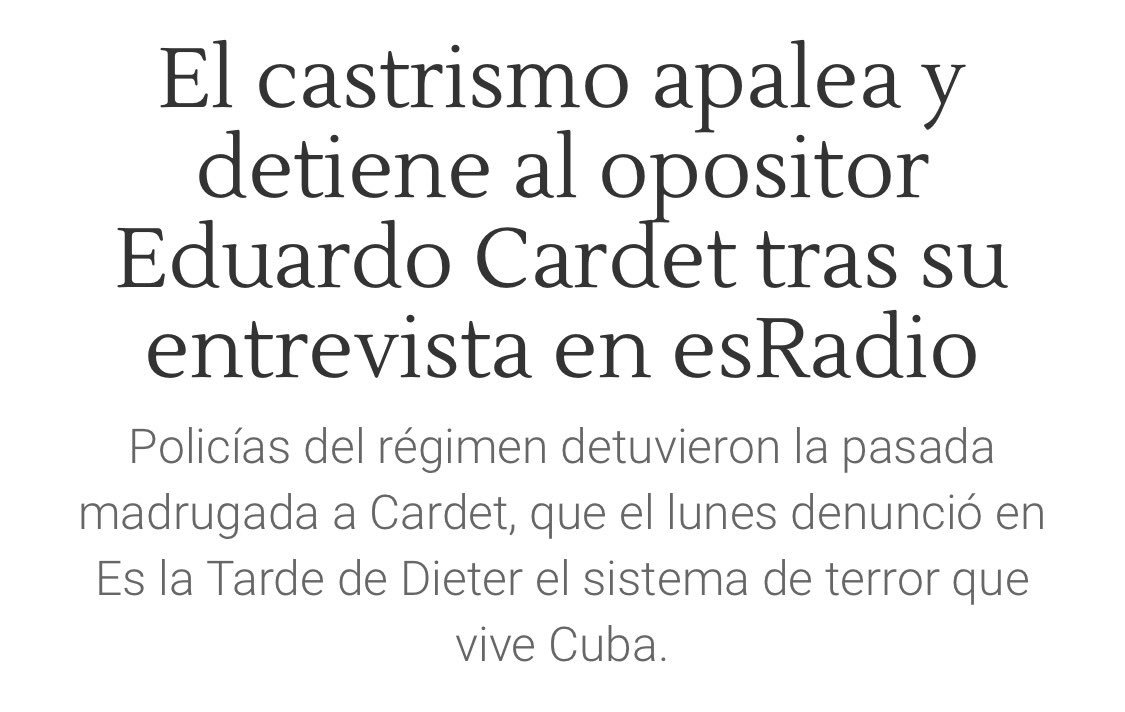 Pudimos_'s tweet photo. Suele pasar que cuando el tirano muere, el régimen aumenta la represión para que las cosas continúen igual... https://t.co/84kWp18Y2W