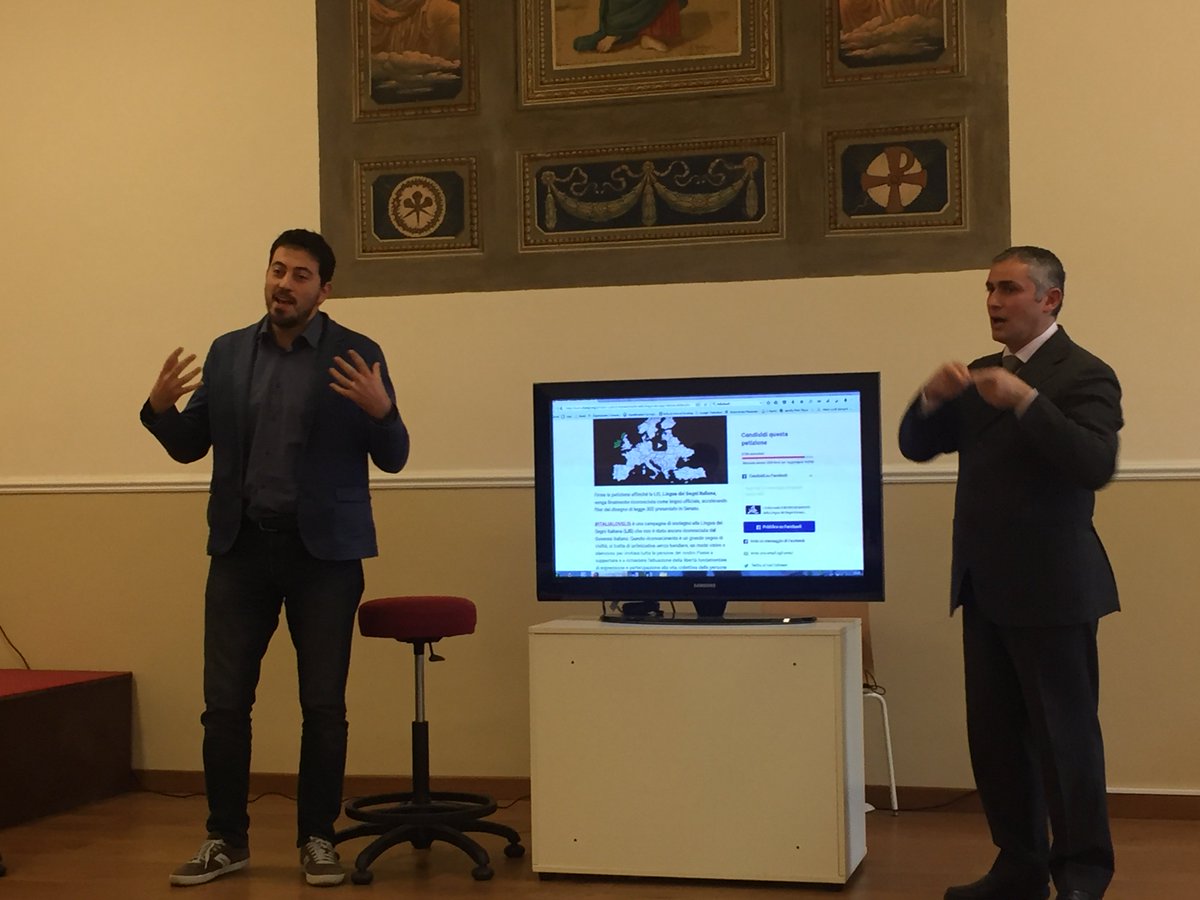 CINEDEAF's tweet photo. L'#accessibilità è fondamentale per la vita delle persone sorde ma può migliorare quella di tutti @PediusCall- #sub4all https://t.co/cYJlyoUnpT