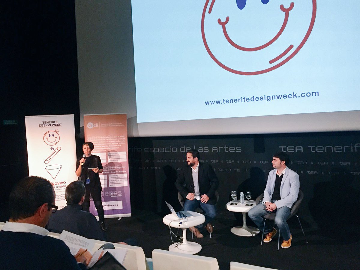 TFDesignWeek's tweet photo. Iniciamos la mañana con los 4 casos de éxito en la #TDWeek2016 con di-Ca @teatenerife @PrensaTenerife @pcttenerife https://t.co/6Vclb94AQy