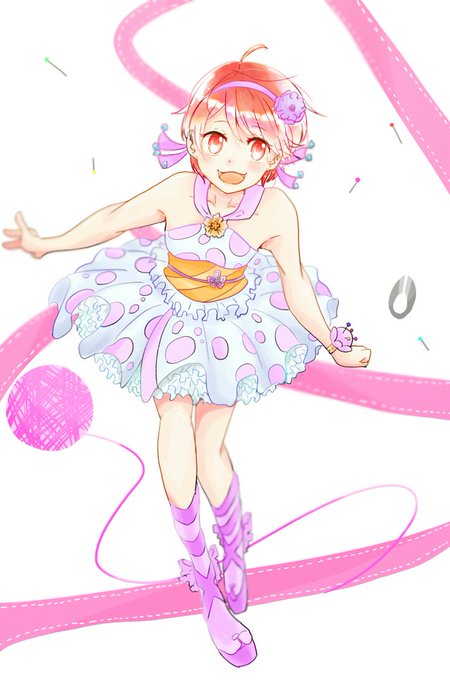 ぽ(๏‚θ‚๏)ぽさんがTwitterに投稿した前園リシュリ(ゾンビランドサガ)のイラスト。