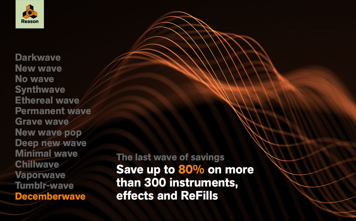 reasonstudios's tweet photo. #Decemberwave is on! has Save up to 80% on over 300 products! Buy now—Dec 31 to save big & hot-rod your creativity. https://t.co/5bX4pReXRx https://t.co/ld4CsWePJl