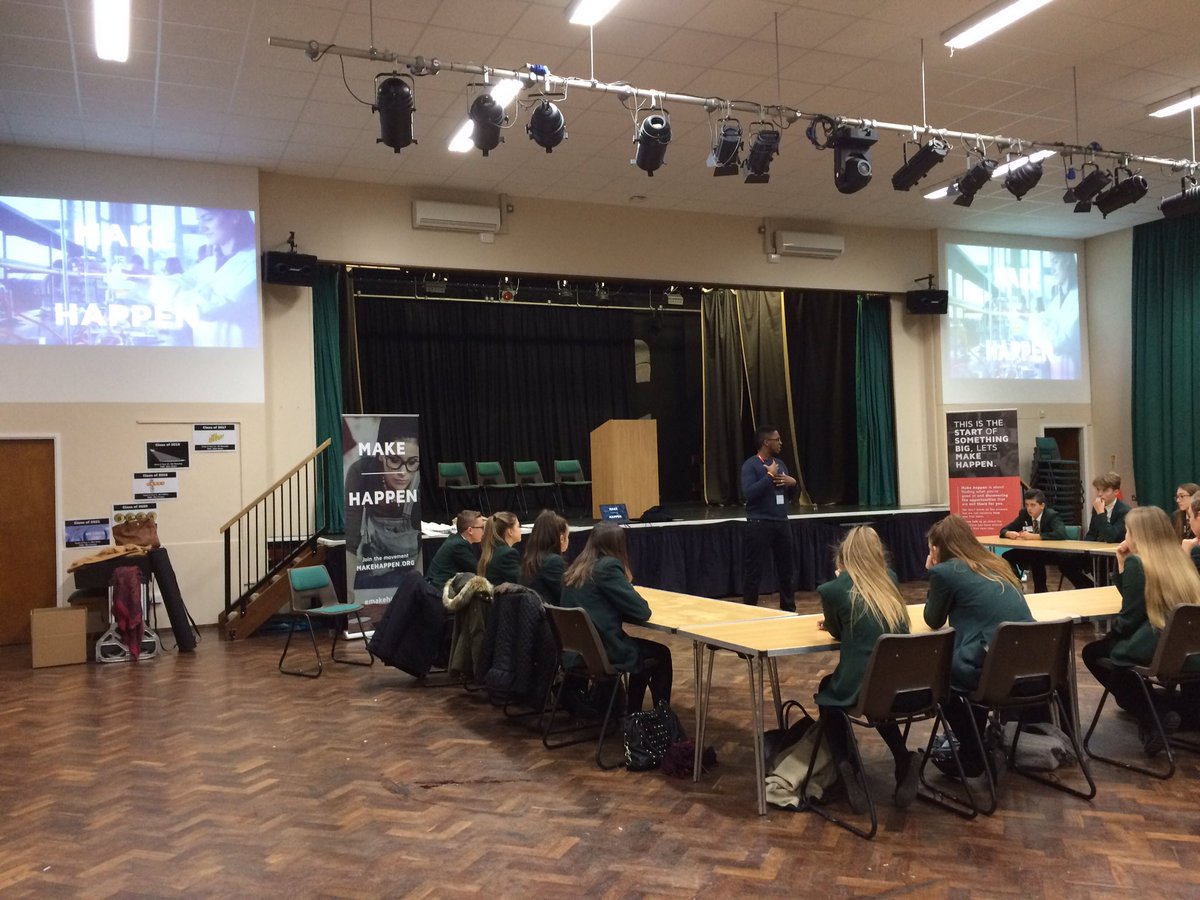 What is your IT? We're helping King Edmund School figure it out with <a href="/KamalHyman/">Kamal Ellis-Hyman</a> #makehappen