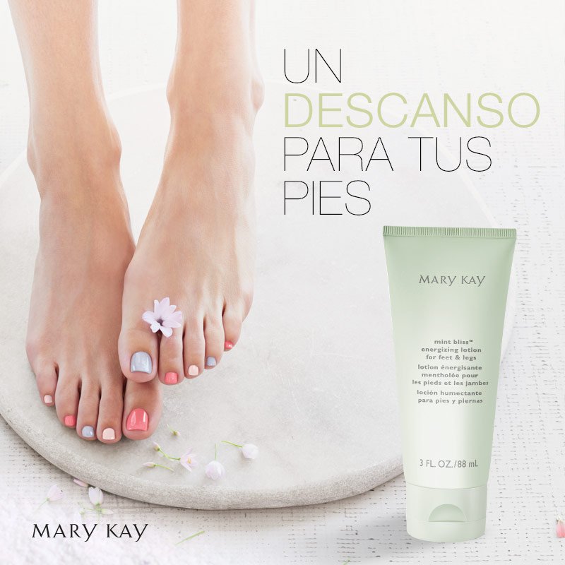 MaryKay_ARG's tweet photo. ¡Ya está disponible la #Crema #Energizante para #Pies y #Piernas! #MaryKay #Lanzamiento https://t.co/KovKxOljnY