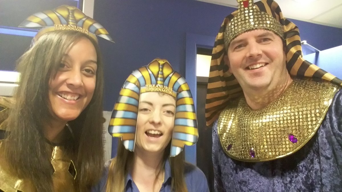 The Pharaoh has been for a walk down penny lane!