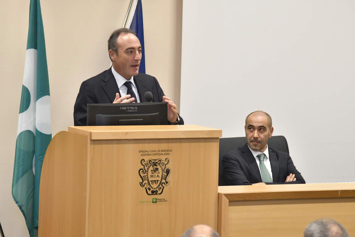 GiulioGallera's tweet photo. visito #ASST #Spedali #Civili di #Brescia incontro #dipendenti della struttura eccellenza per Brescia e provincia https://t.co/SDLrLZUrt6 https://t.co/CzPpWbScVb