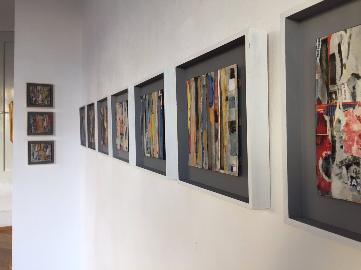 pausenplatz's tweet photo. Heute um 18h! Komm an unsere #Vernissage ! Gaby #Fust und Niggi #Knöll #basel #ausstellung #art #opening https://t.co/Cw7JDgUcpa