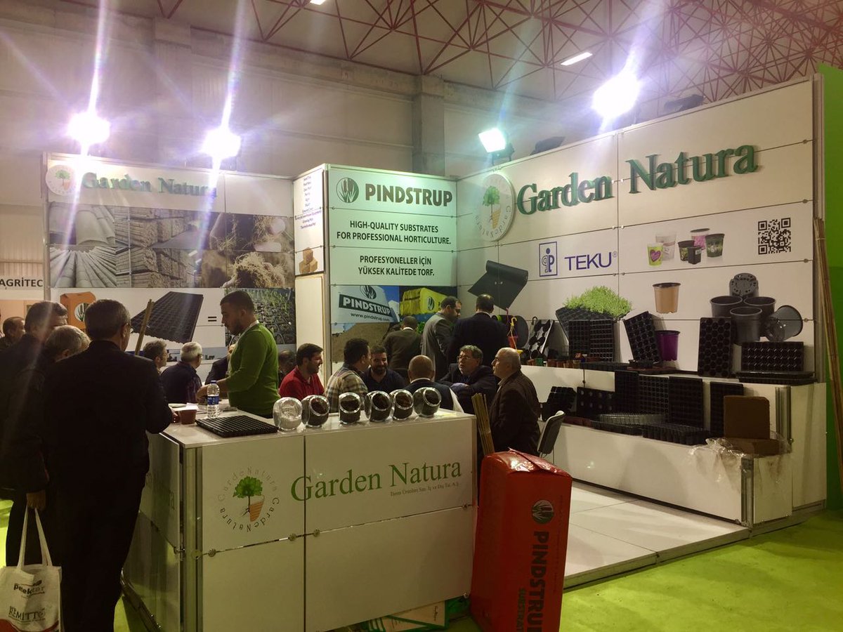 gardennatura's tweet photo. #growtech hall1 no2173 @gardennatura stand present #pindstrup #teku https://t.co/YIhqfnuDTE