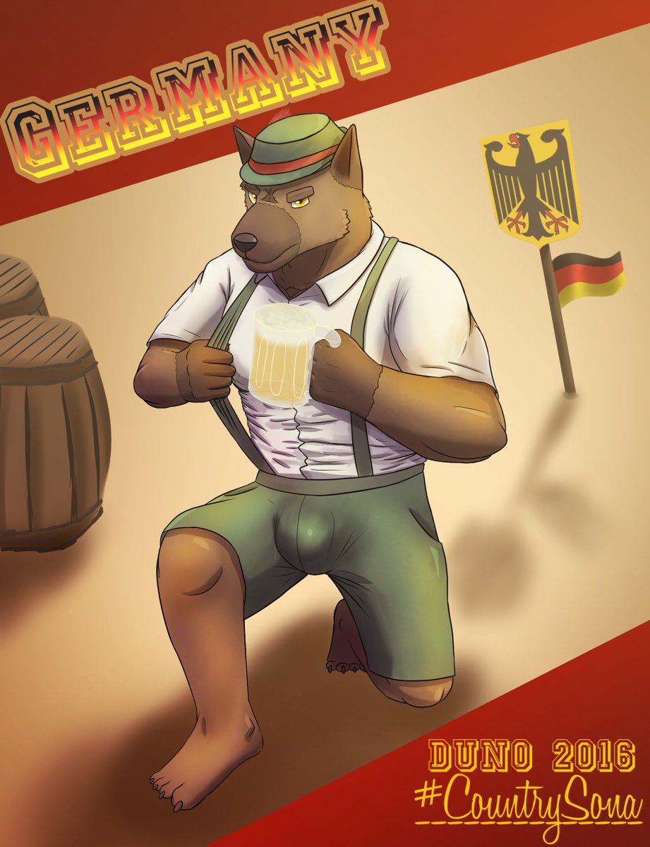 DunoTheWolf's tweet photo. Heeey~! I've finished another #CountrySona project :3
This time with #Germany! >w<
🍺o(*≧□≦)o🍻 🍺σ(≧ε≦o)
Stay tuned for more C-fursonas! ^^ https://t.co/FBpmljzIKu
