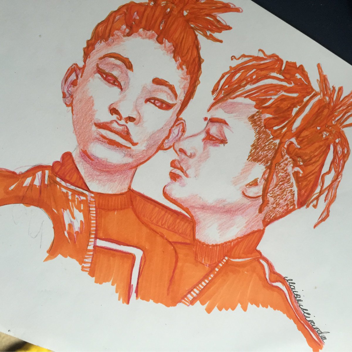maisiemiranda's tweet photo. @OfficialWillow @officialjaden #FaberCastell #Art #WillowSmith #JadenSmith https://t.co/SOBYHXNdcv